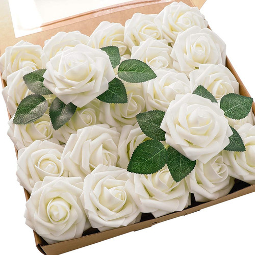 Artificial flowers 25pcs - flowers, real