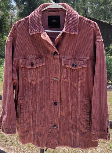 Zara outerwear corduroy jacket - outerwear,