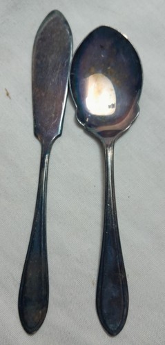 Vintage silverplate serving - silverplate, /