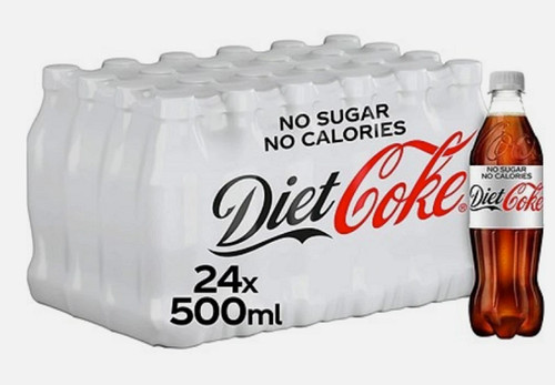 Diet coke x 500ml - x,