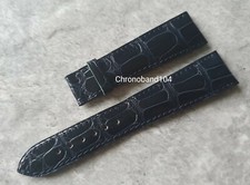 Genuine OEM Glashutte Original 21/16mm Blue Glossy Leather Watch Strap UNUSED 