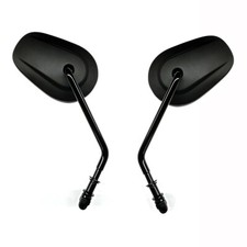 Long Stem Black Rearview
