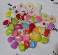 25 MIXED BUTTONS SHAPE FRUIT