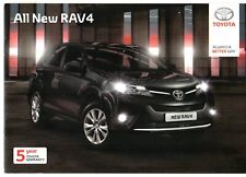 Toyota RAV4 2012-13 UK Market Preview 12pp Sales Brochure Active Icon Invincible