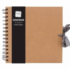 6" Brown Scrapbook Photo