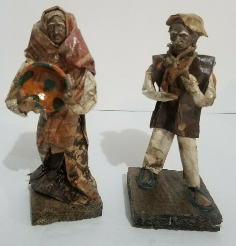 Handcrafted old man woman - handcrafted,