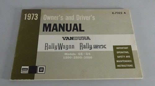 Owner manual handbook gmc - manual,
