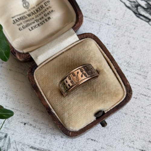 Antique victorian 9ct rose - antique,