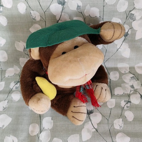 Vintage monkey with - monkey, banana