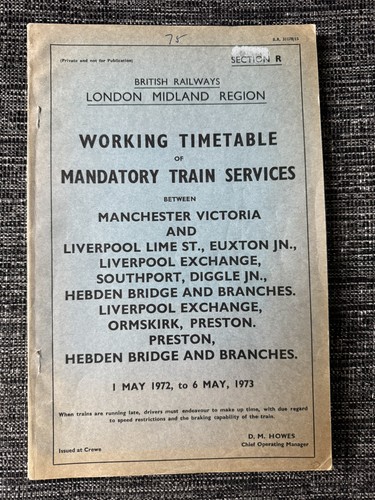 London midland working - br,