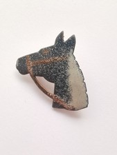 Vintage Costume Horse Head Badge R46L