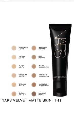Nars velvet matte skin tint - velvet,