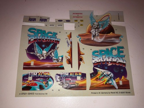 Revell decals for ford - revell,