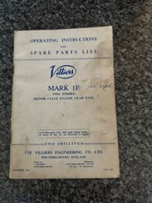 Villiers mark operating - mark, 1f