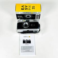 EasyPix 35mm Reusable Compact Film Camera w/ Flash - NO FILM INCLUDED