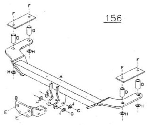 Towtrust fixed flange - towtrust,
