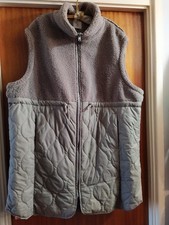 Teddy Fleece Gilet Size 24. Free postage.