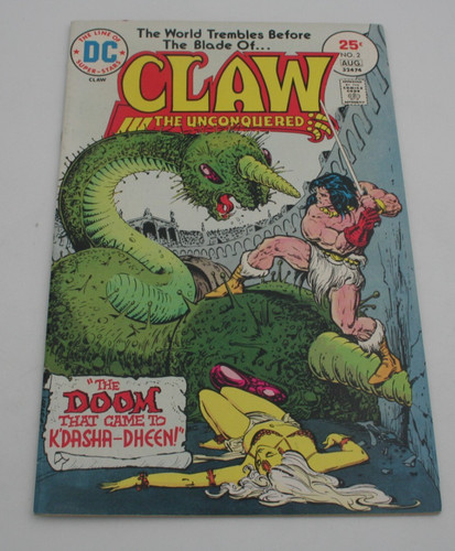 Claw the unconquered - the, comics