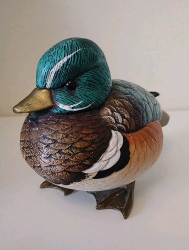 Duck figurine ornament mallard - figurine,
