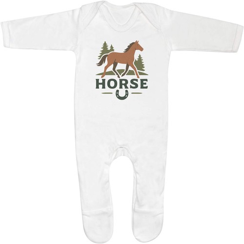 Wild horse running baby - 'wild,