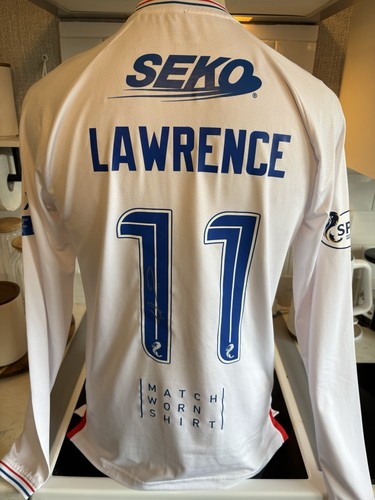 Rare match worn glasgow - worn,