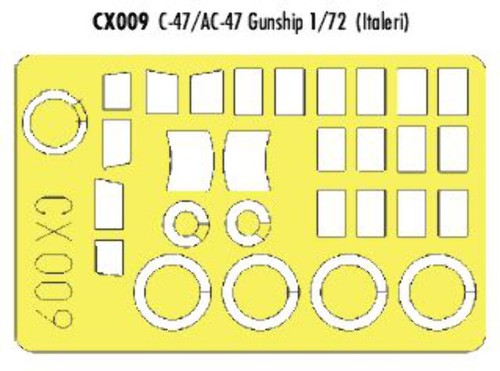 Eduard cx009 douglas c 47 - eduard, 1:72