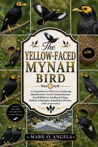 Yellow faced mynah bird a - mynah,