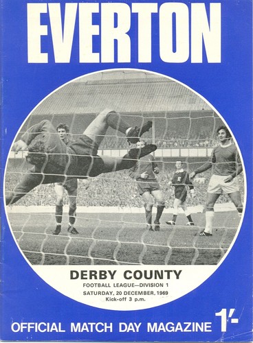 Everton home programmes - everton,