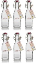 6 x Kilner Clip Top Glass