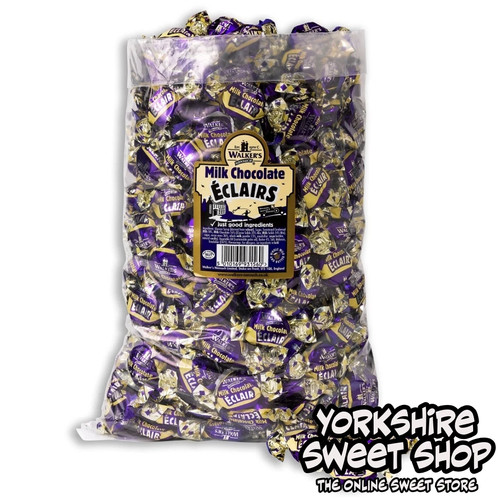 Walkers milk chocolate eclairs - chocolate,