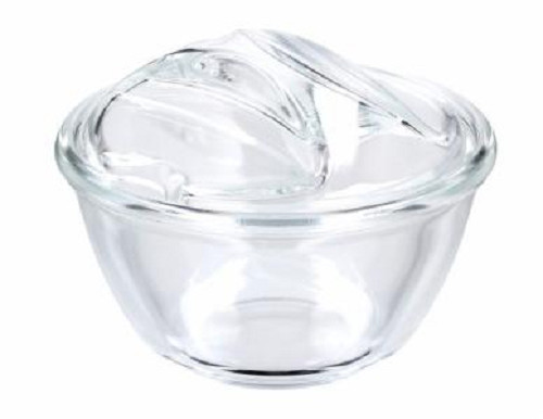 Clear glass sugar - clear,