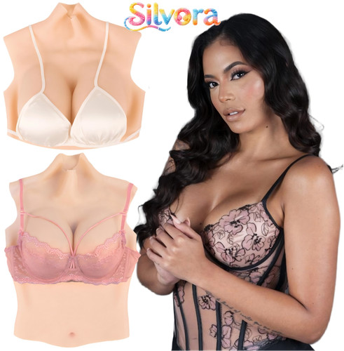 Realistic silicone breast - realistic,