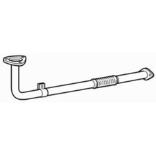 Front Exhaust Pipe for Daihatsu Fourtrak Fieldman Independent DL 2.8 (1996-2000)