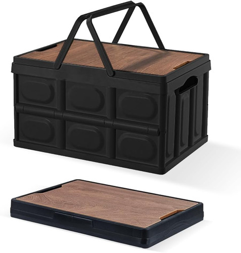 Collapsible 30l storage bins - collapsible,
