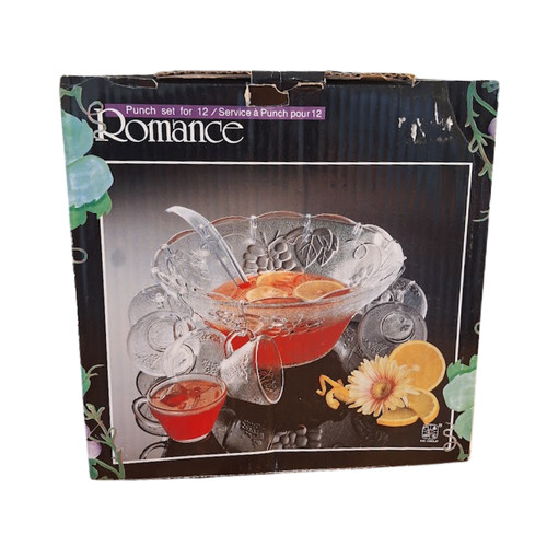 Romance glass punch - romance, set