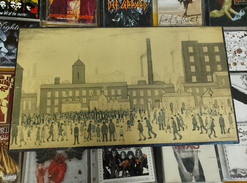 Vintage lowry print - vintage, l.s