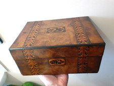 A Victorian Walnut Tunbridge