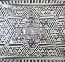 Syrian Inlaid Wood & Mother of