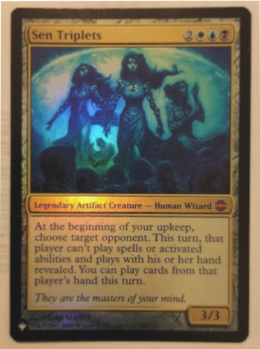 Mtg magic sen triplets - mtg,