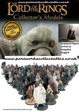 Eaglemoss Lord Of The Rings Figures Collector's Models Series Displayed