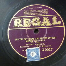 78rpm TOMMY HANDLEY can you say bread & butter / must have another little one