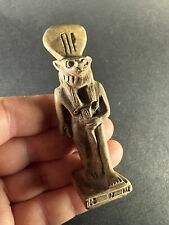 RARE ANCIENT EGYPTIAN HAND CARVED STONE GODDESS SEKHMET STATUE IDOL CA 900 BCE