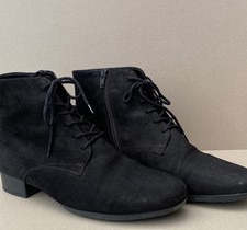 Ladies gabor black - zip, and