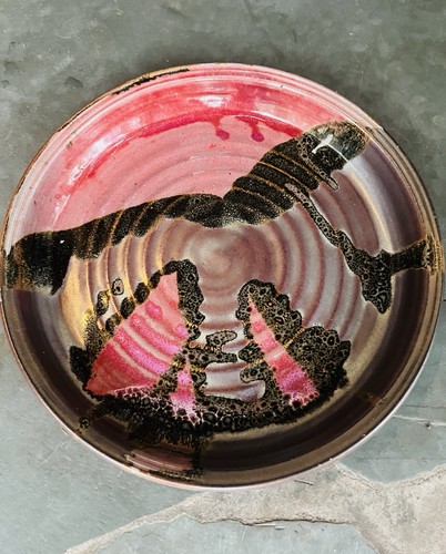 Hand made kiln fired potter - fired, by