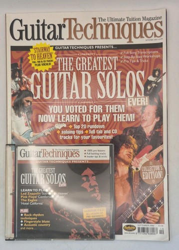 Guitar techniques magazine - guitar,