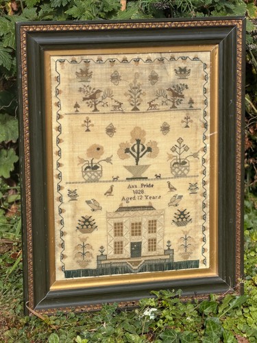 Georgian sampler antique - sampler.,