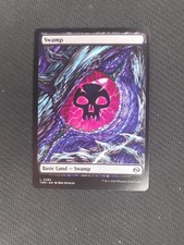 Swamp - Dragon Eye Land 0289 Full Art - Tarkir Dragonstorm - NM (see pics) MTG