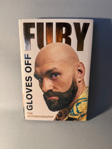 Tyson fury signed book gloves - fury,