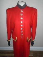 ROYAL HOSPITAL CHELSEA WOMENS PENSIONER CEREMONIAL COAT BUST 96CM SAMPLE