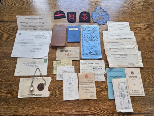 Ww2 canadian soldier lot - ww2,